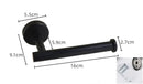 Modern brushed gold stainless steel toilet paper holder kitchen rack by Decorbites