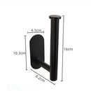 Modern brushed gold stainless steel toilet paper holder kitchen rack by Decorbites