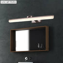 GobekUsa Contemporary Metal LED Vanity Sconce - 16.5"/28"/22.5" Wide - Black/Silver/Coffee - Adjustable Lighting
