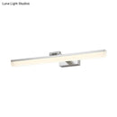 GobekUsa Contemporary Metal LED Vanity Sconce - 16.5"/28"/22.5" Wide - Black/Silver/Coffee - Adjustable Lighting