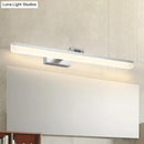 GobekUsa Contemporary Metal LED Vanity Sconce - 16.5"/28"/22.5" Wide - Black/Silver/Coffee - Adjustable Lighting