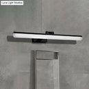 GobekUsa Contemporary Metal LED Vanity Sconce - 16.5"/28"/22.5" Wide - Black/Silver/Coffee - Adjustable Lighting