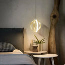 GobekUsa LED Bedside Pendant Light Modern Decor Chandelier for Bedroom Living Room
