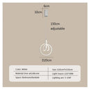 GobekUsa LED Bedside Pendant Light Modern Decor Chandelier for Bedroom Living Room