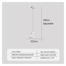 GobekUsa LED Bedside Pendant Light Modern Decor Chandelier for Bedroom Living Room