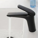 GobekUsa Basin Faucet: Single Handle Mixer Tap in Black/Chrome/Grey/Gold with Hot Cold Water