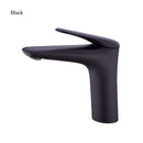 GobekUsa Basin Faucet: Single Handle Mixer Tap in Black/Chrome/Grey/Gold with Hot Cold Water