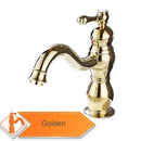 GobekUsa Brushed Nickel Basin Faucet with Long Spout - Deck Mounted Single Handle Mixer