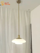 GobekUsa Glass Pendant Lights Chrome/Gold LED Indoor Lighting for Home Decor