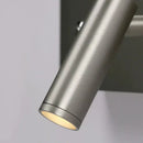 GobekUsa Kane | Nickel LED Dimmable Reading Wall Light