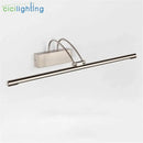 GobekUsa LED Vanity Light for Bathroom Mirror Front Lights, Modern Art Decor, 45-75cm