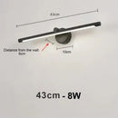 GobekUsa LED Wall Lamp with Touch Dimming Motion Sensor - 40cm/55cm
