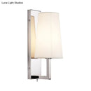 GobekUsa Modern LED Wall Sconce Light in Chrome with Round/Rectangle Canopy
