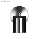 GobekUsa 1-Light Bedroom Wall Sconce in Black with Metal Shade – Warm/White Lighting