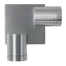 GobekUsa Aluminum LED Sconce Tube 2-Sided Wall Light Fixture in Brushed Silver for Bedside with Yellow/Pink/Blue Light
