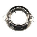 Modern brushed stainless steel adjustable led ceiling downlight kitchen by Decorbites