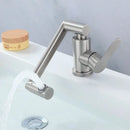 GobekUsa 304 Stainless Steel Bathroom Faucet, Hot & Cold Water, Kitchen Basin, Bathroom Accessories