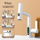 GobekUsa Digital Display Waterfall Basin Faucet with Temperature Control
