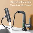 GobekUsa Digital Display Waterfall Basin Faucet with Temperature Control