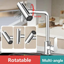 GobekUsa Brushed Stainless Steel Kitchen Faucet with Rotation Stream Sprayer Head