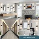 GobekUsa Bubble Crystal LED Wall Sconces for Bathroom Dresser Living Room Bedroom Mirrors