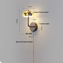 GobekUsa Bulgari Stone LED Wall Lights Outdoor Waterproof Bedside Lamp
