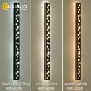 GobekUsa Butterfly Pattern LED Outdoor Wall Sconce Black, Garage Yard Decor Lighting