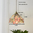 GobekUsa Butterfly Pink LED Pendant Lamp Walnut Wood Glass Nordic Modern Home Decor
