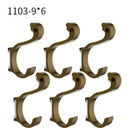 Modern candy color aluminum finish wall hooks – kitchen organizer by Decorbites