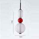 GobekUsa Candy Glass Ceiling Hanging Chandelier for Loft Living Room