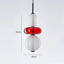 GobekUsa Candy Glass Ceiling Hanging Chandelier for Loft Living Room