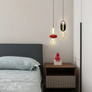 GobekUsa Candy Glass Ceiling Hanging Chandelier for Loft Living Room