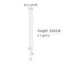 GobekUsa Crystal Ball Chandelier: Modern LED Stair Chandelier for Living Room, Kitchen, and Loft