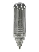 GobekUsa Crystal Chandelier: Modern Nordic LED Pendant Light for Kitchen Living Room Staircase