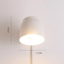 GobekUsa LED Wall Lamp with E14 Light Source and Switch for Indoor Illumination