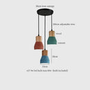 GobekUsa Cement LED Pendant Lamp Industrial Decor Bedroom Living Room Bar Cafe