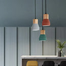 GobekUsa Cement LED Pendant Lamp Industrial Decor Bedroom Living Room Bar Cafe