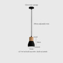 GobekUsa Cement LED Pendant Lamp Industrial Decor Bedroom Living Room Bar Cafe