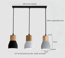 GobekUsa Cement LED Pendant Lamp Industrial Decor Bedroom Living Room Bar Cafe