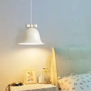 GobekUsa Bowknot Bell LED Chandelier: Modern Nordic Restaurant Cafe Indoor Lighting Fixture