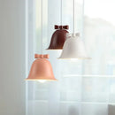 GobekUsa Bowknot Bell LED Chandelier: Modern Nordic Restaurant Cafe Indoor Lighting Fixture
