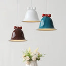 GobekUsa Bowknot Bell LED Chandelier: Modern Nordic Restaurant Cafe Indoor Lighting Fixture