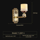 GobekUsa All Copper Jade Chandelier, Modern Chinese Style for Living Room, Bedroom, Dining Room.