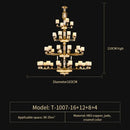 GobekUsa All Copper Jade Chandelier, Modern Chinese Style for Living Room, Bedroom, Dining Room.
