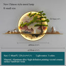 GobekUsa 3D Landscape LED Picture Lamp for Home Decor - Modern Chinese Style