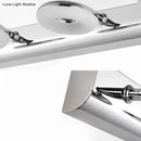 GobekUsa 2/3 Head Bathroom Wall Vanity Light with Acrylic Shade - Silver Finish, Warm/White Lighting