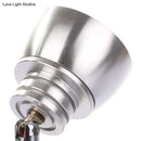GobekUsa Modern 1-Light Chrome Corridor Wall Sconce with Dome Metal Shade in Warm/White Light