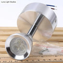 GobekUsa Modern 1-Light Chrome Corridor Wall Sconce with Dome Metal Shade in Warm/White Light