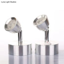 GobekUsa Modern 1-Light Chrome Corridor Wall Sconce with Dome Metal Shade in Warm/White Light