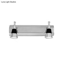 GobekUsa Modernist Cone Vanity Light: 2/3-Light Bathroom Wall Lamp in Aluminum with Warm/White Lighting